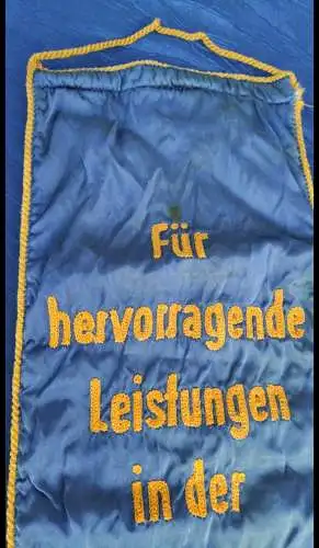 F764/  Wimpel für hervorragende Leistungen in der Parteitagsinitiative der FDJ