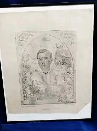 Radierung Hans Adolf Bühler Meisterschüler  Hans Thoma  Kunstakademie Karlsruhe 