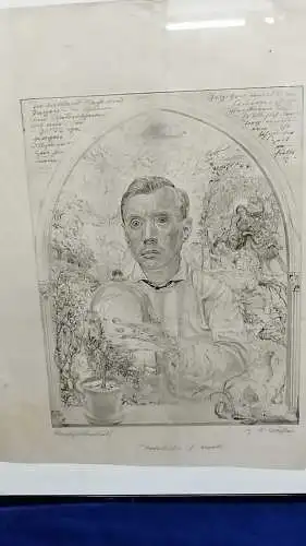Radierung Hans Adolf Bühler Meisterschüler  Hans Thoma  Kunstakademie Karlsruhe 