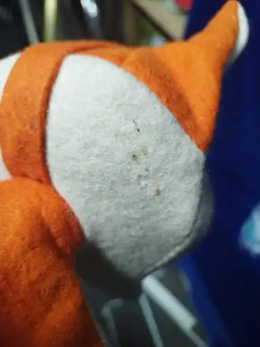 G309/ Handpuppe Herr Fuchs aus Filz alt 