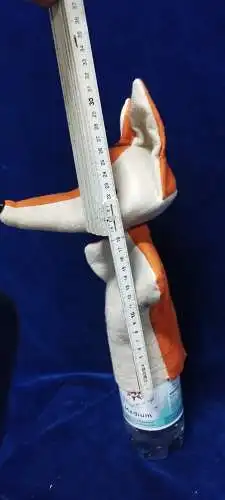 G309/ Handpuppe Herr Fuchs aus Filz alt 