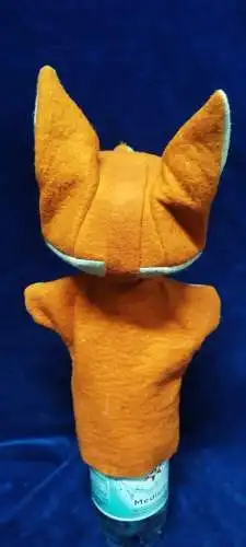 G309/ Handpuppe Herr Fuchs aus Filz alt 
