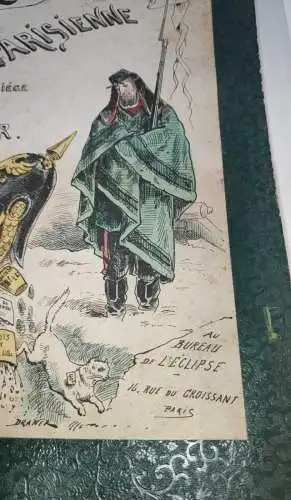  G126/ Paris assiégé. Scènes de la vie parisienne 1870/71 Bureau de l'Eclipse