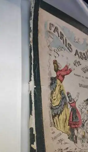  G126/ Paris assiégé. Scènes de la vie parisienne 1870/71 Bureau de l'Eclipse