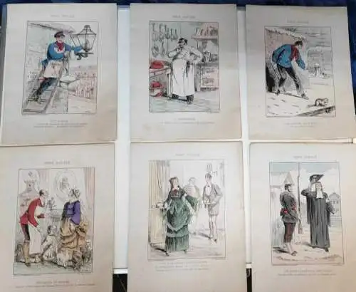  G126/ Paris assiégé. Scènes de la vie parisienne 1870/71 Bureau de l'Eclipse