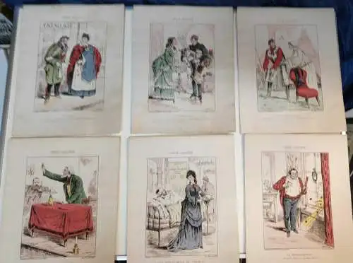  G126/ Paris assiégé. Scènes de la vie parisienne 1870/71 Bureau de l'Eclipse