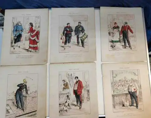  G126/ Paris assiégé. Scènes de la vie parisienne 1870/71 Bureau de l'Eclipse