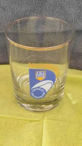 E880/ Glas DDR Zentrales Jugendobjekt Drushba Trasse