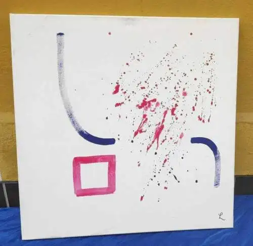  Abstrakte Malerei Kunst Acryl  Gemälde Postmoderne Purismus Peter Henri Berlin 