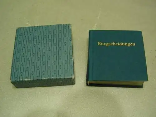 D33/ Minibuch Burgscheidungen Schloß u. Park an der Unstrut 87