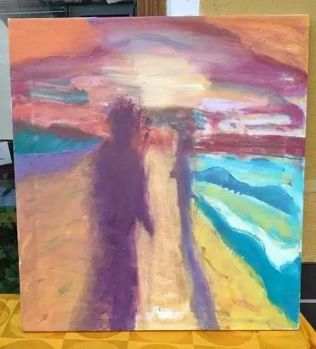 Ölbild/ Acrylbild Ryszard Kozlowski Berliner Kunstausstellung