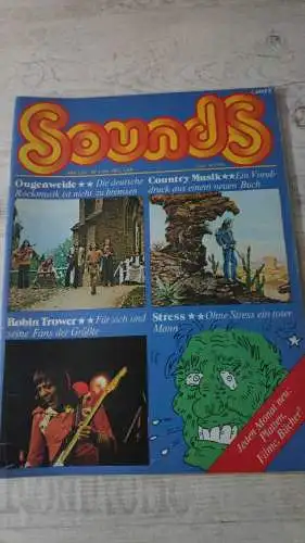 F431/ Sounds Musik Magazin 06/76 Ougenweide Robin Trower Country 