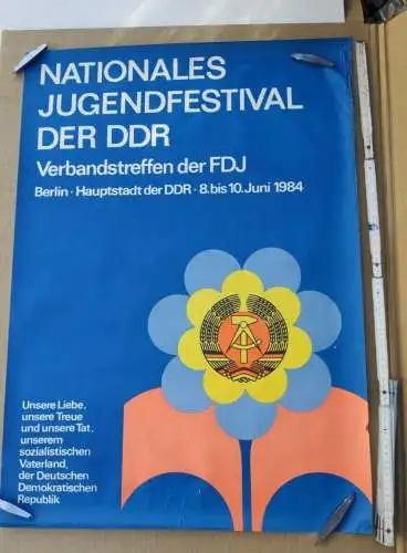 E858/ PLAKATSAMMLUNG DDR