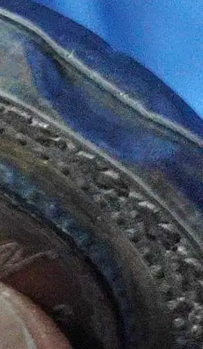 F981/  Tragbare Medaille Silberblech 1893