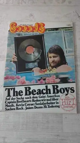 F431/ Sounds Musik Magazin 09/75 Beach Boys James Dean Captain Beefheart Tr