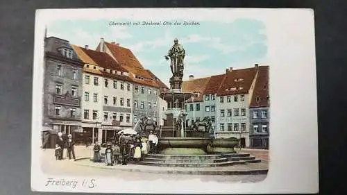 Ansichtskarte Litho Freiberg in Sachsen 