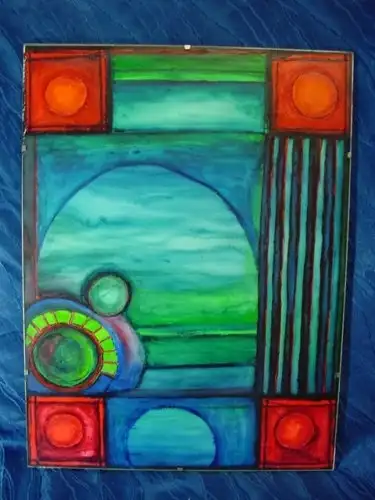 GB108/ Bild moderne Malerei "Lindstedt"