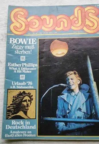 F431/ Sounds Musik Magazin 4/76 David Bowie