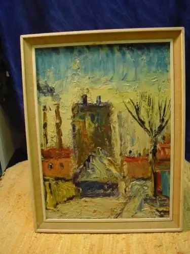 G620/ Spachtelmalerei Stadt