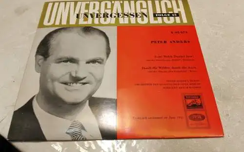 E85/ Unvergänglich unvergessen Peter Anders 