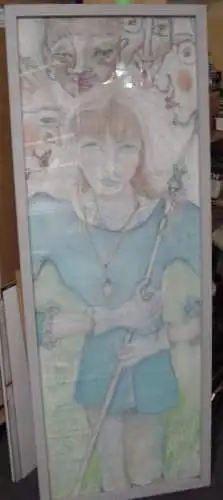 GC213/ Bild "Die Jungfrau mit dem Spieß" G.Adam