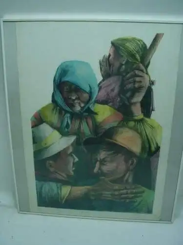 GC222/ Grafik die Ohrfeige