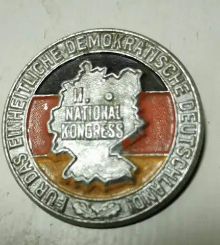 E800/  Abzeichen 2.Nationalkongress