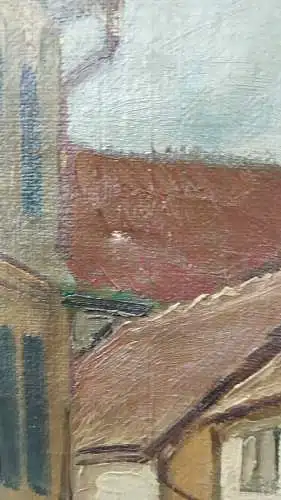   Impressionist Paul Adolf Hauptman Dorfansicht Bromberg Ergoldsbach 