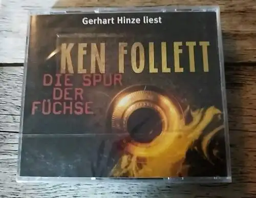 Die Spur der Füchse - Ken Follett - Hörbuch 4 CD Originalverpackung 