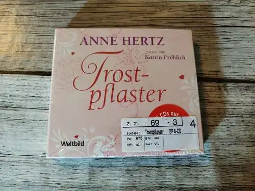 - ANNE HERTZ - Trostpflaster - gelesen von Katrin Fröhlich - Originalverpackung 