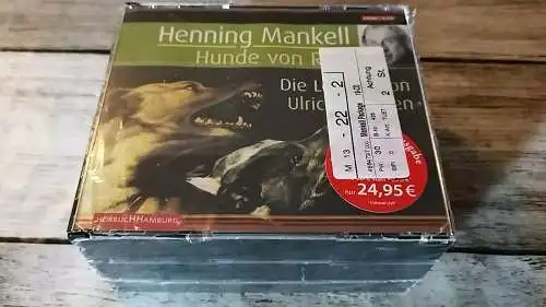Henning Mankell Hunde von Riga/Mörder ohne Gesicht/die Fünfte Frau 3x Hörbuch 