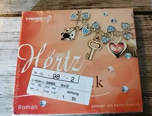 Goldstück, 6 CDs von Anne Hertz Hörbuch Buch Originalverpackung 