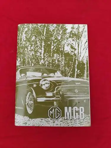 D36/ MGB GT and Tourer Handbook 1970 British Leyland