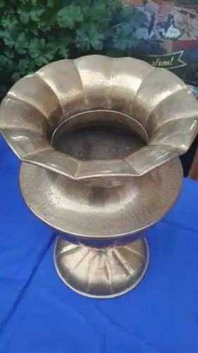  F512/ Dekorative Messing Vase 29 cm