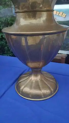  F512/ Dekorative Messing Vase 29 cm