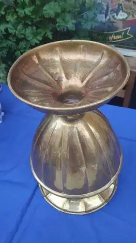  F512/ Dekorative Messing Vase 29 cm