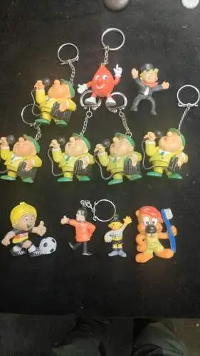 E540/ Werbefiguren aus Gummi 