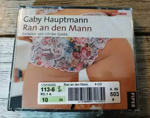 GABY HAUPTMANN : Ran An Den Mann   Originalverpackung 