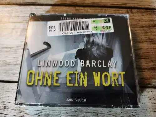 OHNE EIN WORT Linwood Barclay Hörbuch 6x CD Originalverpackung 