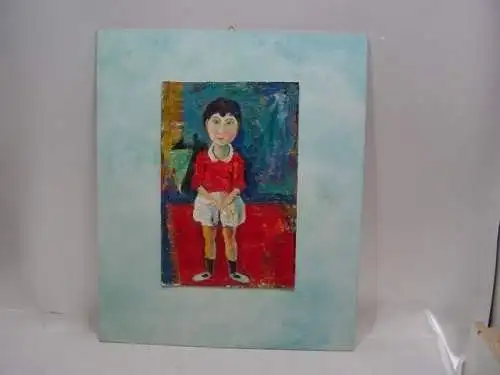 GC223/ kleines Ölbild Asiatin