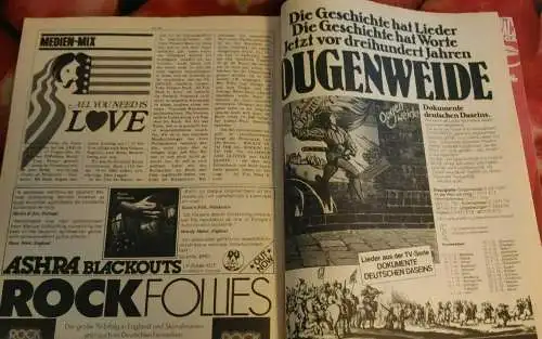 F431/ Sounds Musik Magazin 4/78 Meat Loaf William s Burroughs