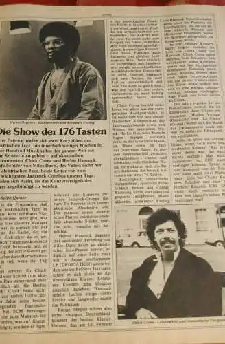 F431/ Sounds Musik Magazin 4/78 Meat Loaf William s Burroughs