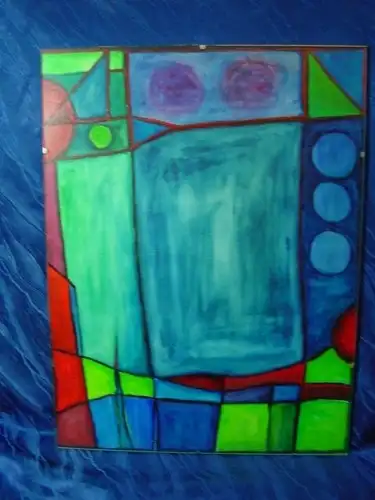 GB116/ Bild moderne Malerei "Lindstedt"