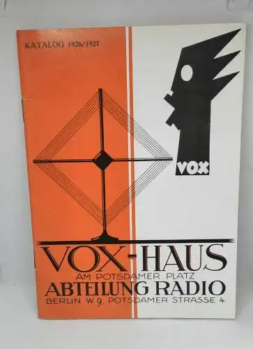 F178/ Rundfunk-Empfangsgeräte und Zubehörteile Katalog 1926/1927 Nachdruck