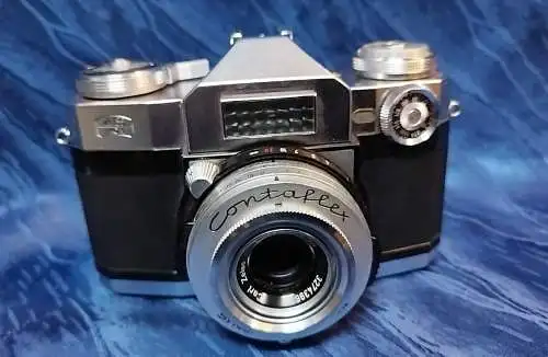 G059/ Zeiss Ikon Contaflex SLR tessar Carl Zeiss 50mm f/2.8 