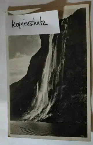 E882/ Alte AK Norwegen die sieben Schwestern gelaufen 1935 Dampfer Oceana