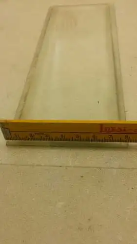 E804/ 6 Möbelgläser mit geschliffenem Rand Facettglas