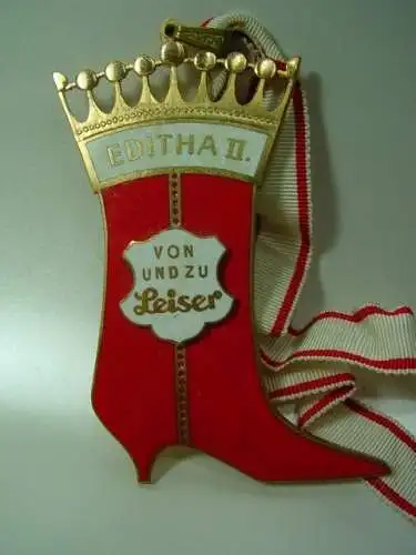 B625/ Orden Karneval Fasching Editha von und zu Leiser