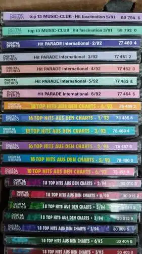 G338/ über 60 CD Sampler von 1999 bis 2003 