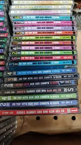 G338/ über 60 CD Sampler von 1999 bis 2003 